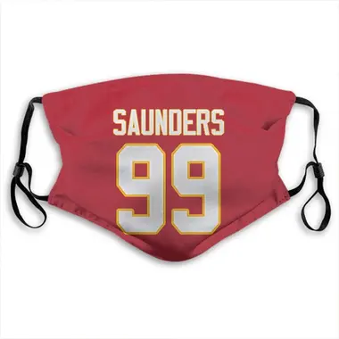 Game Women's Khalen Saunders White Road Jersey - #99 Football Kansas City  Chiefs Size S