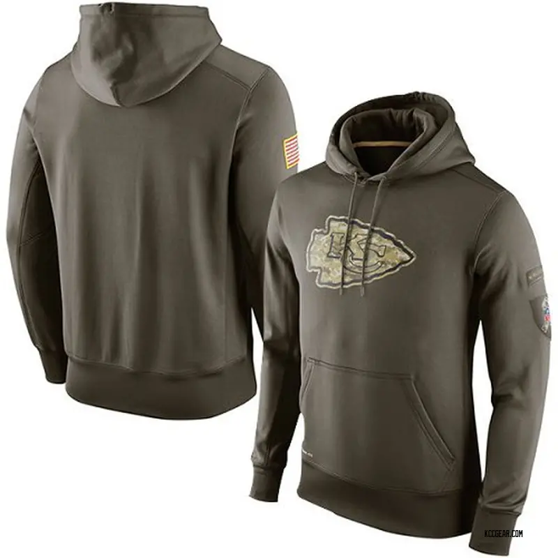 Men's Colorado Rockies Olive Salute To Service KO Performance Hoodie