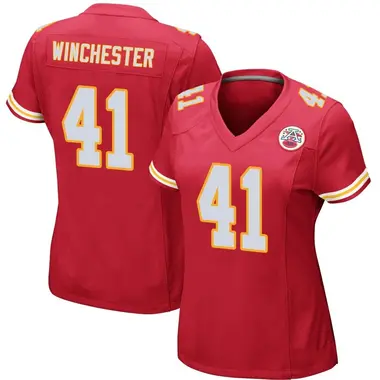 Limited Women's Chad Henne Pink Jersey - #4 Football Kansas City